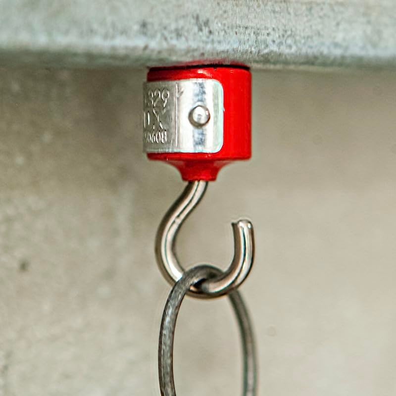 Dulton B520-329 Hooks, Red, Set of 2