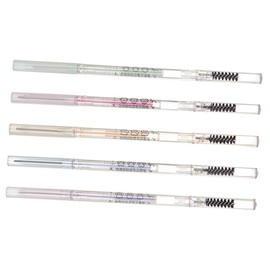 Ipetboom Waterproof Double-Head Eyebrow Pencils 5-Pack with Ultra-Fine Tip Anti-Perspiration Formula for Women's Eyebrow Makeup