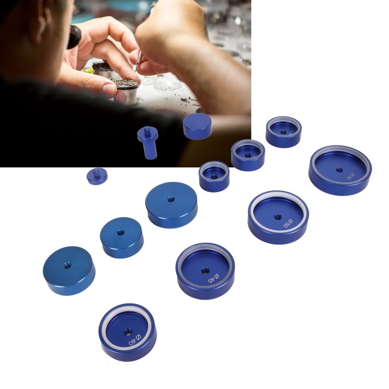 11PCS Watch Bezel Dies Set Aluminum Alloy Professional High Strength