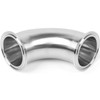 JMCOLMT Elbow 2" Tri Clamp Elbow 90 Degree Pipe Fitting