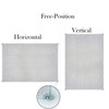 Lockways 36" x 24" Premium Cork Bulletin Board, Light Grey