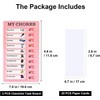 3 TO DO List Checklist, BetterJonny Chore Chart with Notepad