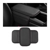 Adunsiaoto Centre Console Cover Waterproof Centre Console Pad, Leather Waterproof