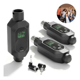Sistema Inalámbrico De Micrófono Transmisor Receptor Uhf Dsp
