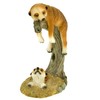 Kremers Schatzkiste Meerkat Mama + Child on Branch Garden Figure