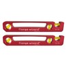 Standard Pocket Levels, 9 in, 3 Vials (2 Pack)