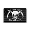 No Quarter, No Mercy, Blackbeard Pirate Edward Teach Vinyl Sticker