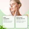 Mascarilla De Té Verde Efectiva En Barra, Máscara Limpiadora