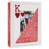 Modiano 300546 Texas Poker Jumbo PVC Red Cards