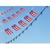 FFILL Puerto ricans Banner Flag String,Puerto Rico Mini Flag Small