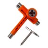 Reflex Utili-Tool Skate Tool (Orange/Chrome)