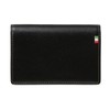 Milagro Business Card Holder, Tamponato Leather Series, Black