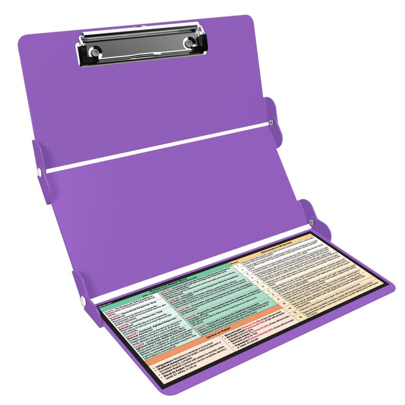 Whitecoat Clipboard® Trifold - Occupational Therapy Edition (Lilac, Trifold)