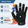 Seibertron S.P.B.G 2.0 Baseball/Softball Batting Super Grip and Protective Gloves