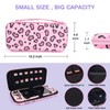 DLseego Pink Love Leopard Carrying Case for Switch OLED, Cute