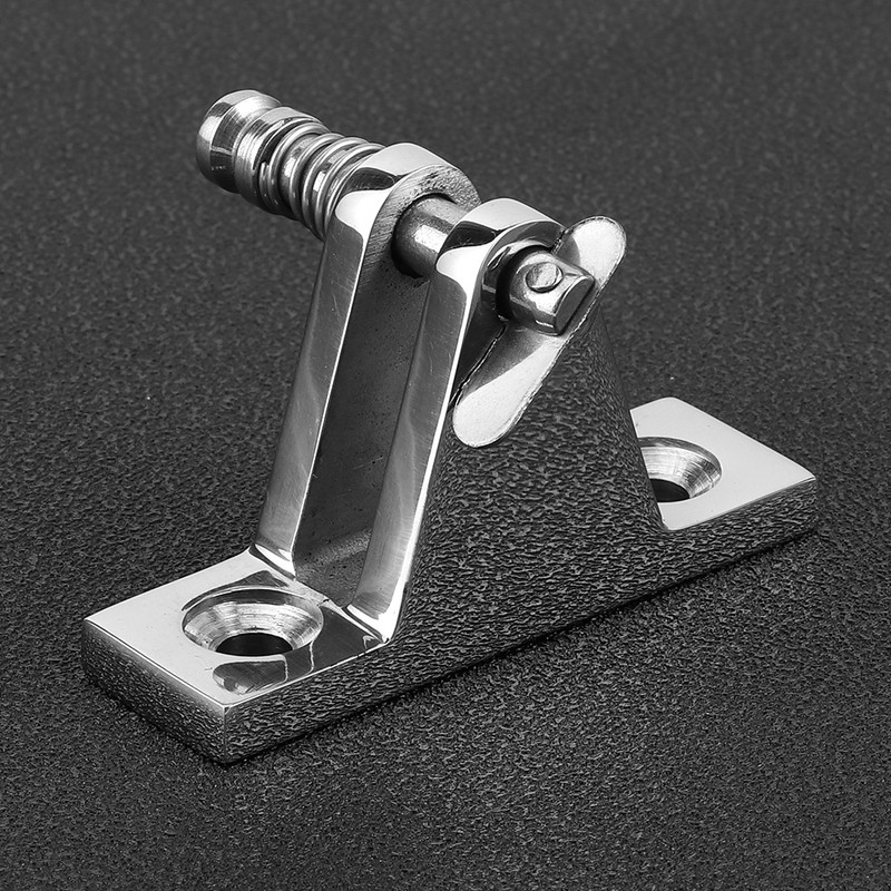 90 Degree Boat Hinge Steel Bimini Top Deck Hinge with