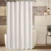 ALYVIA SPRING Extra Long Fabric Shower Curtain Liner Waterproof -