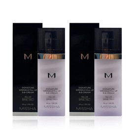 Missha M Signature Wrinkle Fill-Up BB Cream / BB No. 23 x 2 / 미샤 M 시그너처 링클 필업 비비크림 BB 23호 x 2개