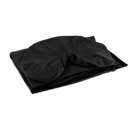 Folpus 3 Pieces Massage Table Sheet Set,Fitted Sheet,Washable,Breathable, Face Rest Cover Facial Bed Cover for Beauty, Black