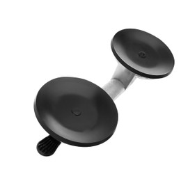 Double Suction Cup Holder Rubber Suction Lifter Aluminium 2 x 115 mm