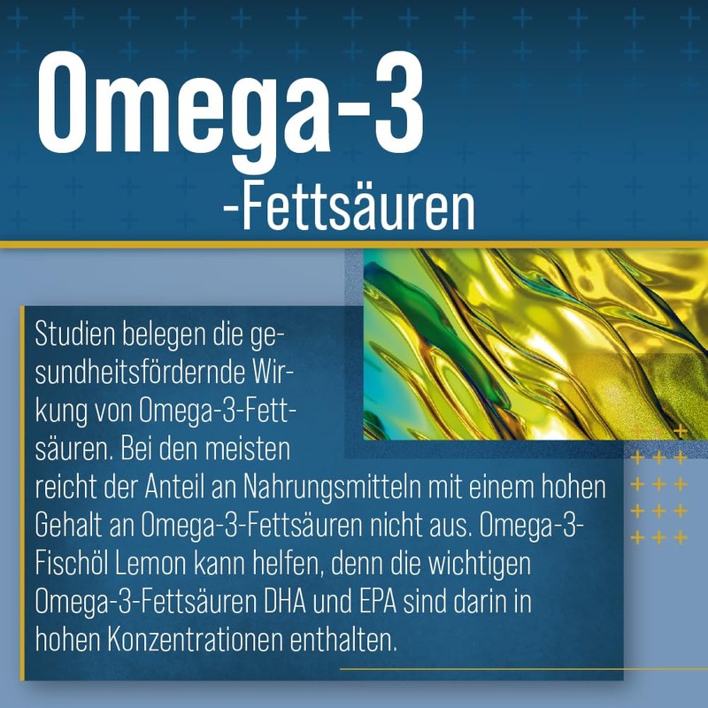 Sanct Bernhard Omega-3 Fish Oil Lemon 250 ml