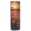 Scattering Ashes Urn, Eco-friendly Biodegradable Cremation Urn Scatter Tube (Poppy
