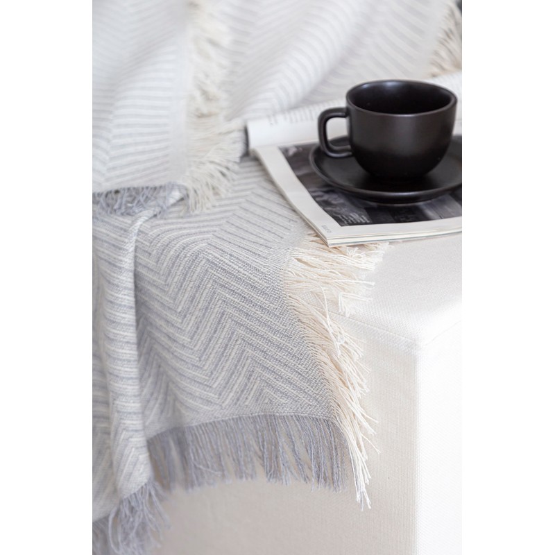 Todocama - Multipurpose Sofa Quilt, Foulard Blanket, Plaid for Bed,
