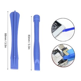 Professional Electronics Opening Pry Tool Repair Kit, Plastic Opening Pry Bar Triangular Spudger Blade Electronics Repair Kit for Laptop PC Tablet