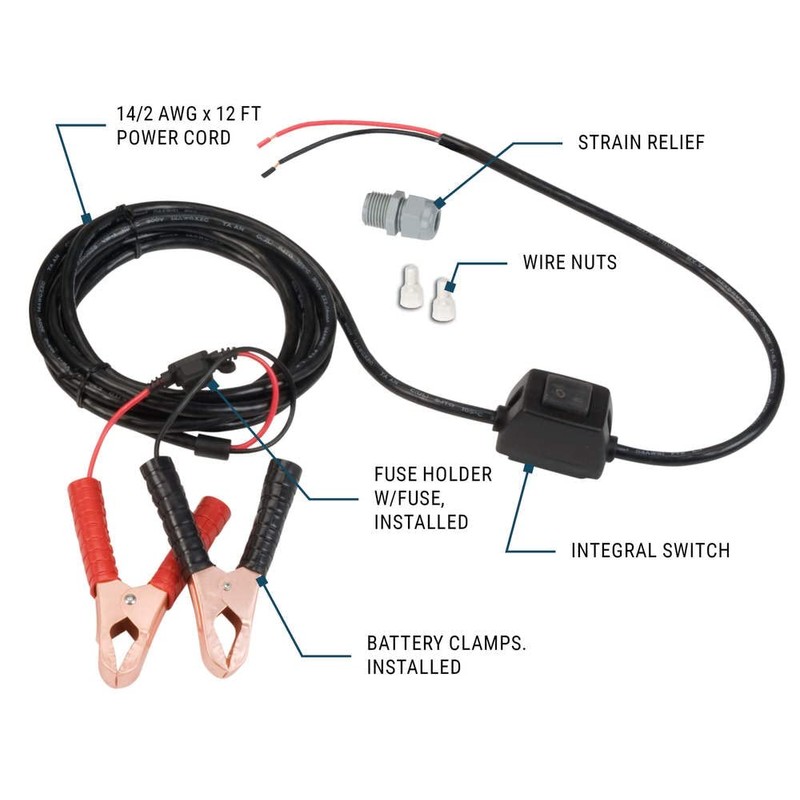 GPI - Power Cord Replacement Kit for G8P Fuel Transfer