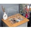Addis Multi Compartment Clear Acrylic Make Up Cosmetic Craft Diy