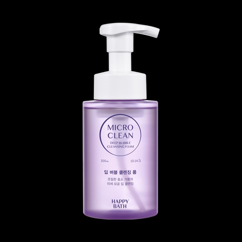 HAPPYBATH Micro Clean Deep Bubble Cleansing Foam 300ml