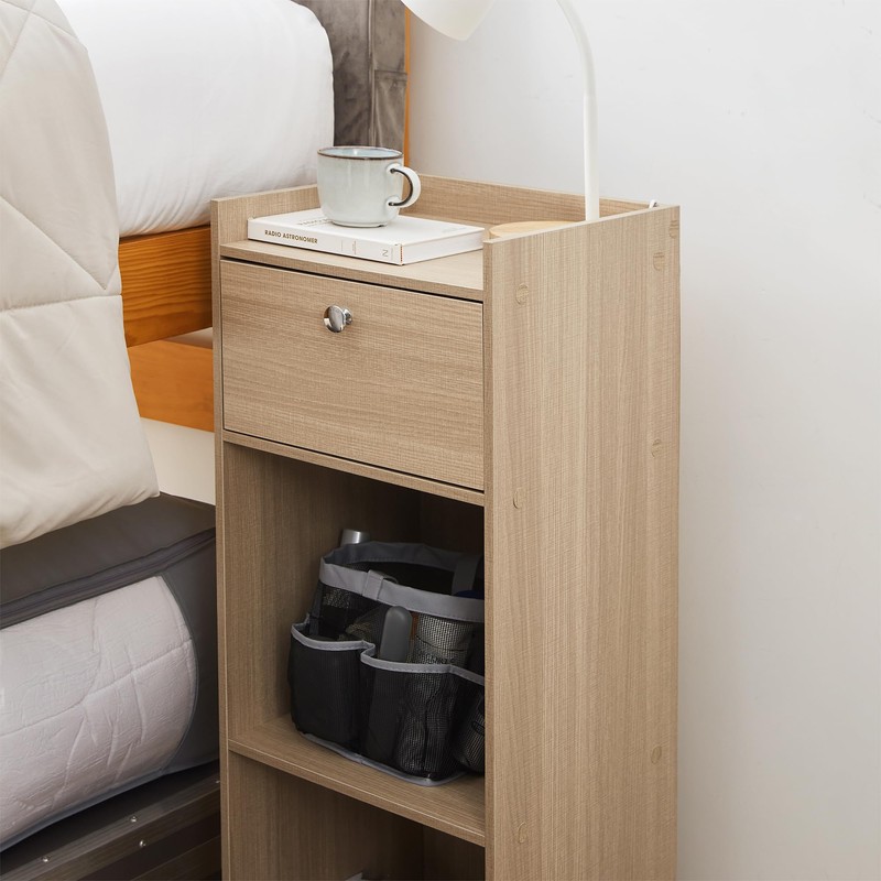 DormCo Yak About It® Extra Tall Bookcase Table - Natural