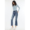 SALT TREE Miley High Rise Cropped Flare Jeans - Essential,