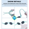 NULOOQ Polarized Baby Sunglasses with Silicone Strap - Bendable TPEE