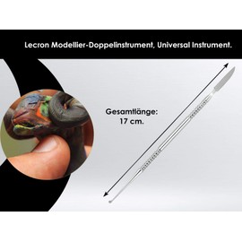 LeCron Modeling Instrument Double Instr Umentl Stainless Steel