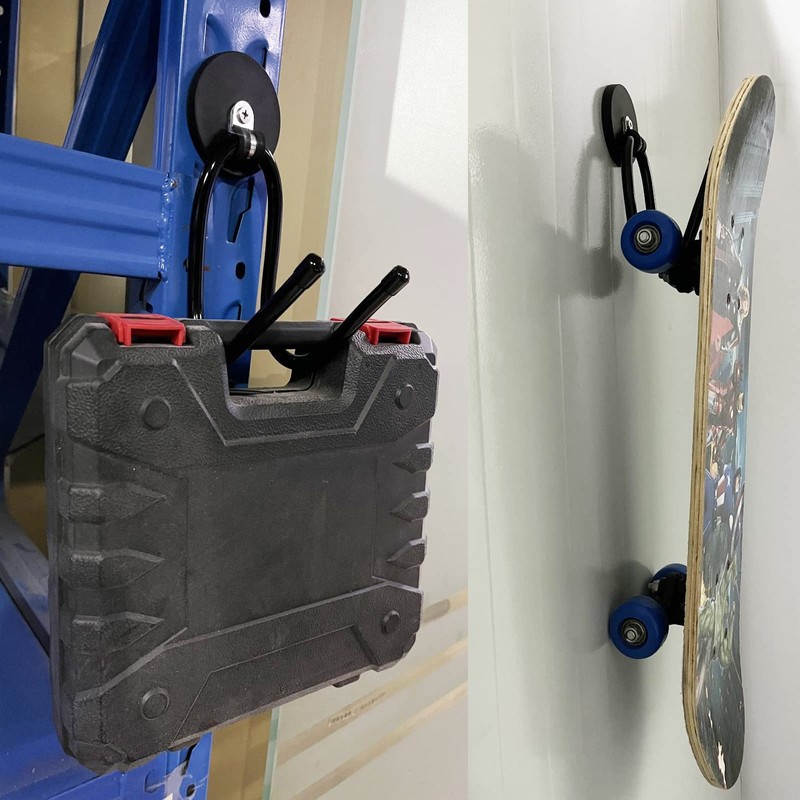 Pmsanzay 2 Pack Power Drill Tool Organizer Holder,Magnetic Tool Holders,Garage