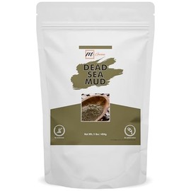 Polvo de arcilla/barro del Mar Muerto 100% natural para reafirmar la piel y combatir el envejecimiento, cremas, mascarillas faciales, exfoliantes y...