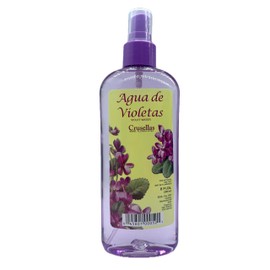 Crusellas Agua de Violetas (Violet Water) Pump Spray 8 Fl. Oz.
