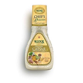 Ken's Steak House Chef's Reserve Creamy Caesar W/Roasted Garlic Dressing, 9 Ounce