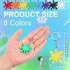 Taiyin Paint Splatter Keychains Art Party Favors Art Paint Party