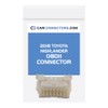 OBDII Connector for 2018 Toyota Highlander