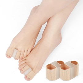 2PCS Bunion Corrector for Women & Men -toe spacers Straightener Hallux Valgus Foot Separator for Overlapping Toes, Bunion Relief (L)