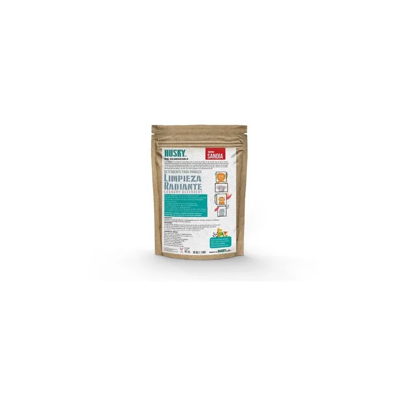 Detergente Para Pañales Ecológicos Husky 1 Kg