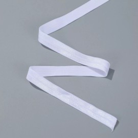 Party Ears 90 yards Elastic 1/2” White Fold Over FOE for Headband Clothing Wholesale Roll