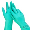 Discoball 2 Pairs Rubber Gloves with Flocked Lining for Kitchen
