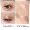 LEEINTO 9 Cool Shade Eyeshadow Palette, Glitter Eyeshadow Pearlescent Eye