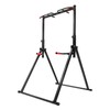 KOLHGNSE Pull Up Bar Station, Adjustable Height Home Gym Equipment