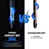 toolant 4 Inch Phillips Bit#2 Magnetic Anti Slip Impact Screwdriver