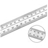 Pack of 2 Square Angle Ruler, Adjustable Stainless Steel Protractor,