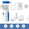 Clinical Home Nebulizador inalámbrico ultrasónico Nebulizer Inalador Nebulizador azul 127V